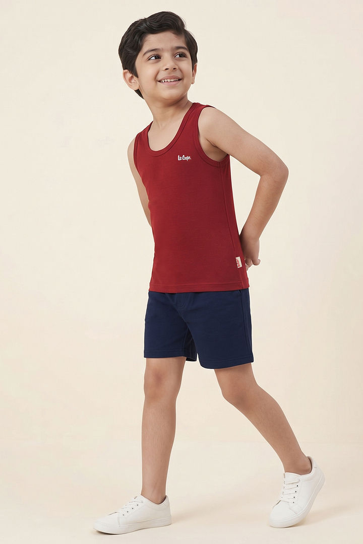 Lee Cooper Boys Vest (Pack of 2) - Multicolor — image 5